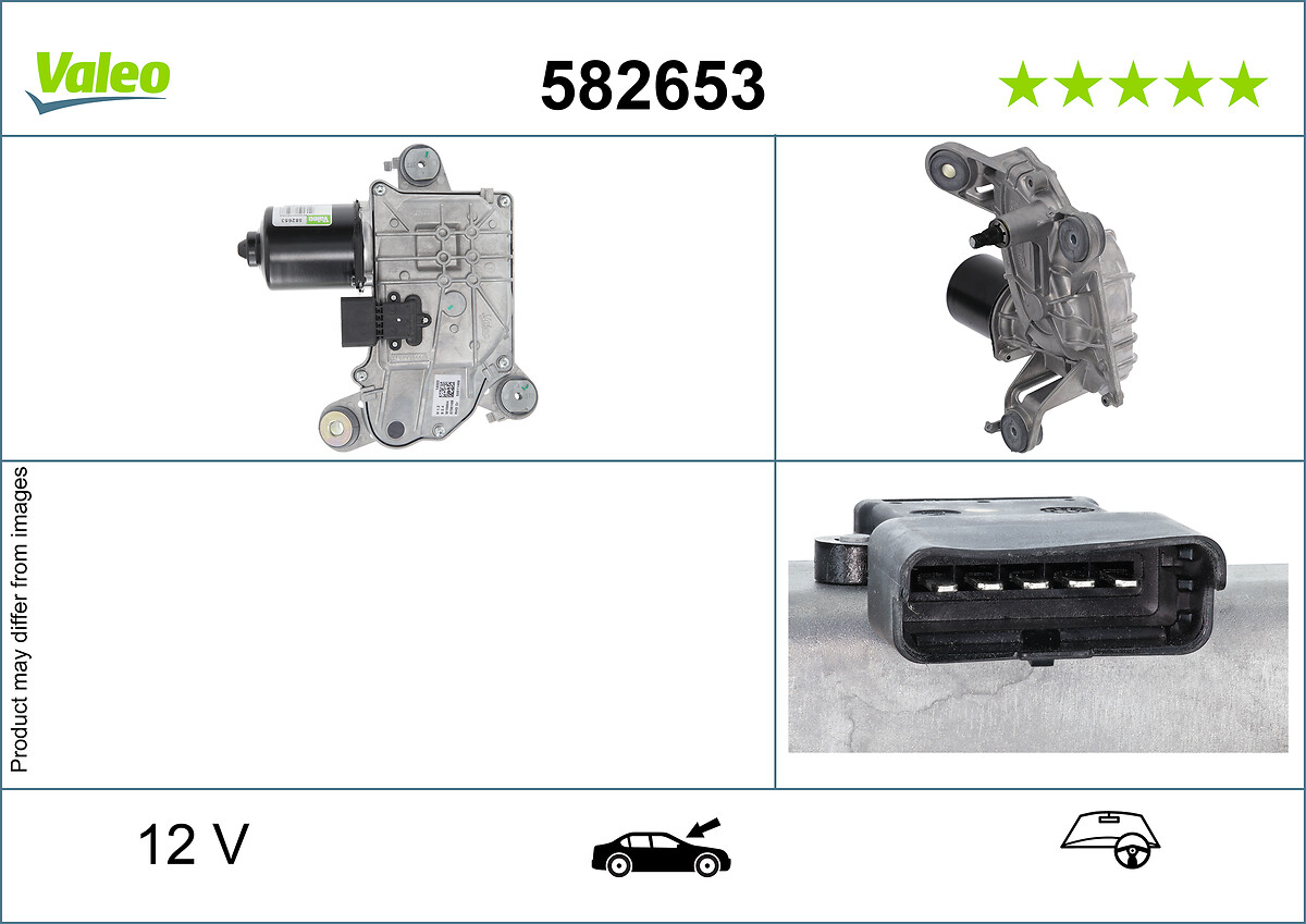 Motor del limpiaparabrisas VALEO ref. 582653